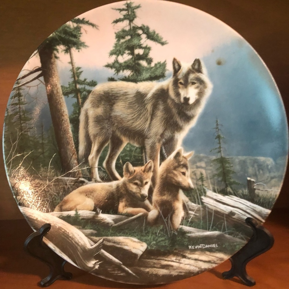 Knowles First Outing Decorative Plate